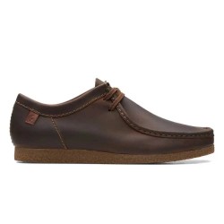 обувки,мъжки,обувки,clarks,shoes,shacre,ii,run,shoes,brown,(beeswax,leather)