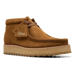 Обувки Clarks shoes Wallabee Scout boat shoes - Brown (Cola Suede) обувки,мъжки,обувки,дамски,обувки,clarks,shoes,wallabee,scout,boat,shoes,brown,(cola,suede)