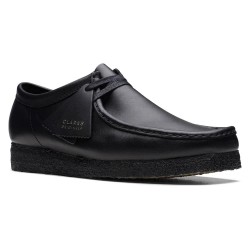 обувки,мъжки,обувки,clarks,shoes,wallabee,shoes,black,(black,leather)