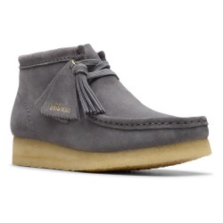 обувки,дамски,обувки,clarks,shoes,wallabee,shoes,grey,(grey,blue,suede)