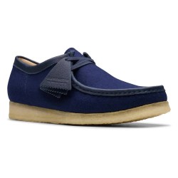 Обувки Clarks shoes Wallabee shoes - Blue (Navy Wool) обувки,мъжки,обувки,clarks,shoes,wallabee,shoes,blue,(navy,wool)
