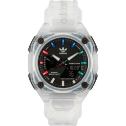 часовник,часовници,adidas,aost23,45,mm,watch,transparent,black,mineral,(clear)