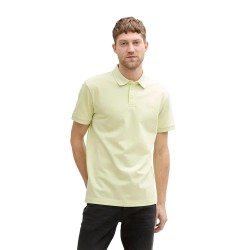 мъжки,блузи,с,яка,tom,tailor,print,short,sleeve,polo,lime,green,two,tone,pique,(yellow)