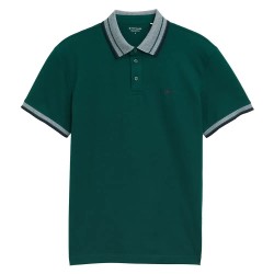 мъжки,блузи,с,яка,tom,tailor,print,short,sleeve,polo,fairway,green,(green)