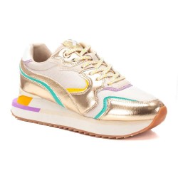 Маратонки Xti 143987 trainers - Beige (Gold) маратонки,мъжки,маратонки,дамски,маратонки,xti,143987,trainers,beige,(gold)
