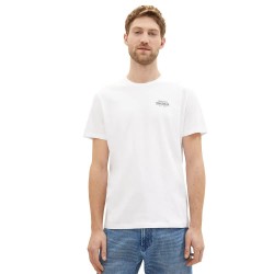 тениска,мъжки,тениски,tom,tailor,1042195,printed,short,sleeve,t,shirt,white,(white)