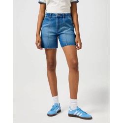 Къси панталони Wrangler Carpenter 5 Pocket Relaxed Fit denim shorts - Carolina къси,панталони,дамски,панталони,wrangler,carpenter,5,pocket,relaxed,fit,denim,shorts,carolina