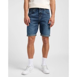 къси,панталони,мъжки,панталони,lee,5,pocket,regular,fit,denim,shorts,blue,(dirty,man)