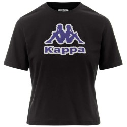 тениска,дамски,тениски,kappa,logo,fabra,short,sleeve,t,shirt,black