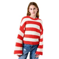 блуза,детски,блузи,garcia,h52440,sweater,chili,red,(red)