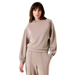 блуза,дамски,блузи,garcia,i50266,sweatshirt,taupe,(beige)