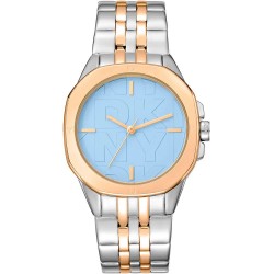часовник,часовници,dkny,brooklyn,midi,34,mm,watch,silver,grey,yellow,gold,light,blue,mineral,(golden)