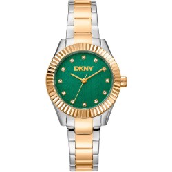 часовник,часовници,dkny,chambers,glitz,30,mm,watch,silver,grey,yellow,gold,bottle,green,mineral,(golden)