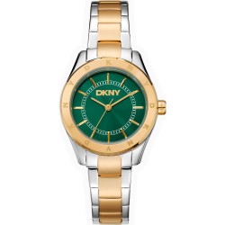 часовник,часовници,dkny,chambers,sport,30,mm,watch,silver,grey,yellow,gold,bottle,green,mineral,(golden)