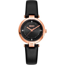 часовник,часовници,dkny,essential,mini,28,mm,watch,black,black,mineral,(golden)