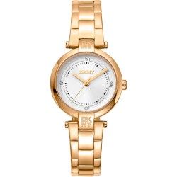 часовник,часовници,dkny,essential,mini,28,mm,watch,golden