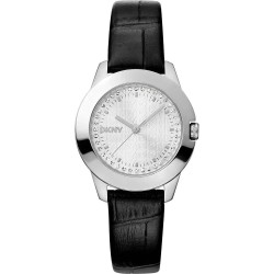 часовник,часовници,dkny,park,ave,logo,30,mm,watch,silver