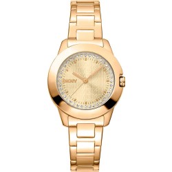 часовник,часовници,dkny,park,ave,logo,30,mm,watch,yellow,gold,champagne,mineral,(golden)
