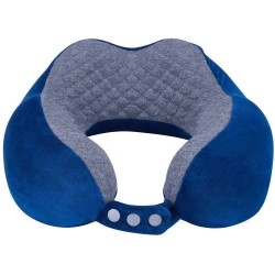 други,аксесоари,delsey,394126402,foam,travel,pillow,grey,(blue)