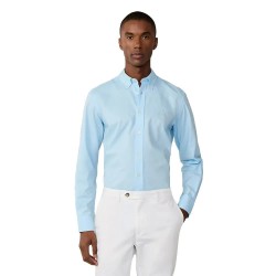 Риза с дълъг ръкав Façonnable Spring Oxford long sleeve shirt - Blue (Broadway Blue) риза,с,дълъг,ръкав,дамски,ризи,мъжки,ризи,façonnable,spring,oxford,long,sleeve,shirt,blue,(broadway,blue)