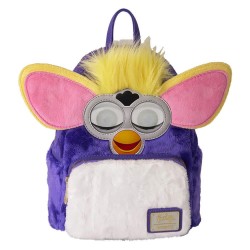 раница,раници,loungefly,furby,backpack,purple