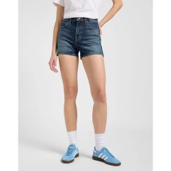 къси,панталони,дамски,панталони,lee,carol,denim,shorts,dark,retreat,(blue)