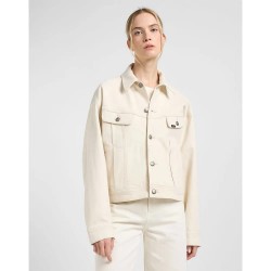 яке,дамски,якета,и,палта,lee,drop,shoulder,rider,jacket,ecru,(beige)