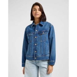 яке,дамски,якета,и,палта,lee,loose,rider,denim,jacket,blue