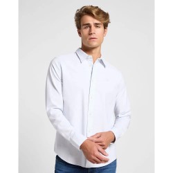 риза,с,дълъг,ръкав,мъжки,ризи,lee,patch,long,sleeve,shirt,shy,blue,bright,white,(white)