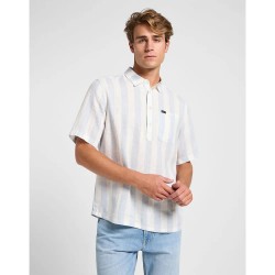 риза,с,къс,ръкав,мъжки,ризи,lee,popover,short,sleeve,shirt,shy,blue,(blue)