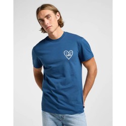 тениска,мъжки,тениски,lee,relaxed,graphic,short,sleeve,t,shirt,orion,blue,(blue)