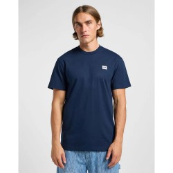 тениска,мъжки,тениски,lee,ww,short,sleeve,t,shirt,rivet,navy,(blue)