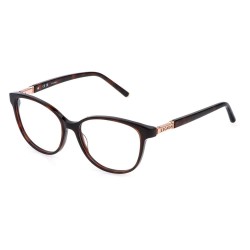 очила,escada,vesf31,square,woman,glasses,shiny,dark,havana,(black)