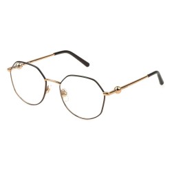 очила,furla,vfu870,geometric,woman,glasses,shiny,rose,gold,with,shiny,full,brown,pa,(golden)