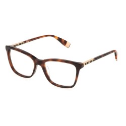 очила,furla,vfu874,square,woman,glasses,shiny,dark,havana,(brown)