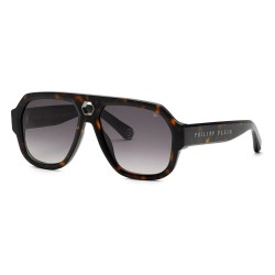 слънчеви,очила,слънчеви,очила,philipp,plein,spp143,geometric,sunglasses,shiny,dark,havana,(black)