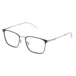 очила,police,vplq70,square,glasses,blue,(shiny,palladium,w,blue,parts)