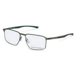 очила,porsche,design,p8772,square,glasses,brown,dark,green,(grey)