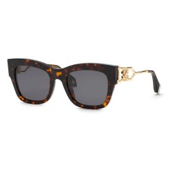 Слънчеви очила Roberto cavalli SRC130 Square woman sunglasses - Shiny Dark Havana слънчеви,очила,слънчеви,очила,roberto,cavalli,src130,square,woman,sunglasses,shiny,dark,havana