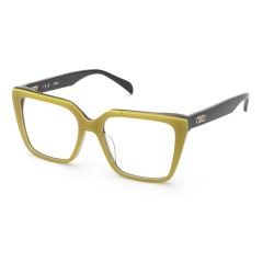 очила,tous,vtoc55,square,woman,glasses,shiny,yellow,mustard,(yellow)