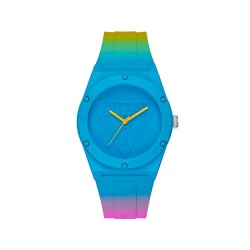 часовник,часовници,guess,retro,pop,watch,refurbished,blue