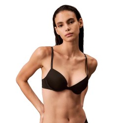 дамско,бельо,дамски,бикини,и,танкини,calvin,klein,push,up,plunge,bra,black,(black)