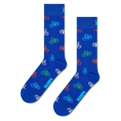 чорапи,мъжки,чорапи,happy,socks,bike,crew,socks,blue