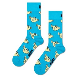 чорапи,мъжки,чорапи,happy,socks,blowfish,crew,socks,blue,(turquoise)