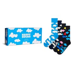 чорапи,мъжки,чорапи,happy,socks,cloudy,gift,set,crew,socks,4,pairs,multicolor