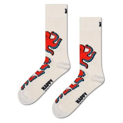 чорапи,мъжки,чорапи,happy,socks,helloctopus,crew,socks,white,(white)