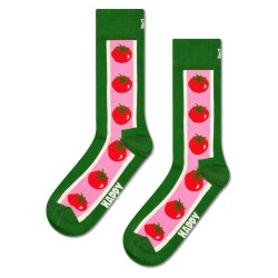 чорапи,мъжки,чорапи,happy,socks,tomato,crew,socks,green,(dark,green)