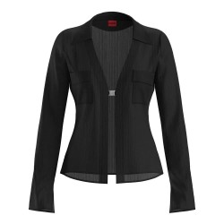 дамски,блузи,дамски,ризи,hugo,eleazara,10266926,01,long,sleeve,blouse,black,(black)