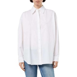 риза,с,дълъг,ръкав,дамски,блузи,дамски,ризи,hugo,elisana,10266893,blue,long,sleeve,shirt,white