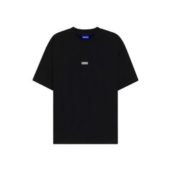 тениска,мъжки,тениски,hugo,nalono,10250555,blue,short,sleeve,t,shirt,black